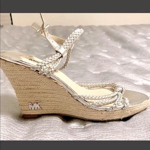 Michael Kors Espirales High Chunk Heel Sandals